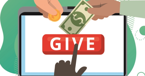 las donaciones en línea